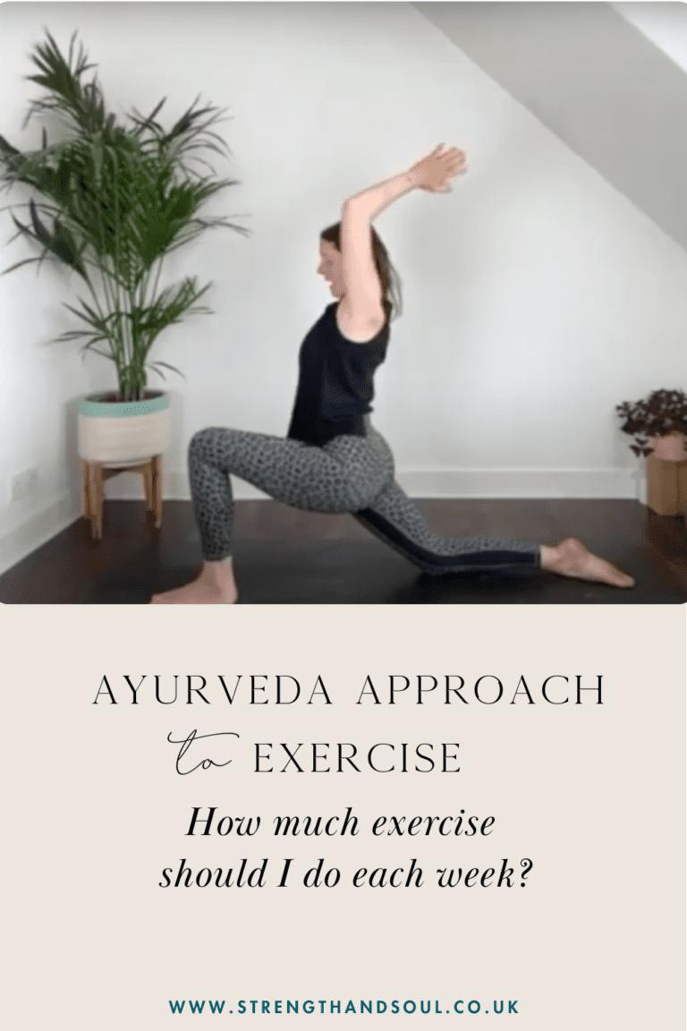 Ayurveda approach to exercise
