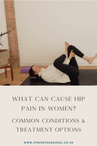 What can cause hip pain in women